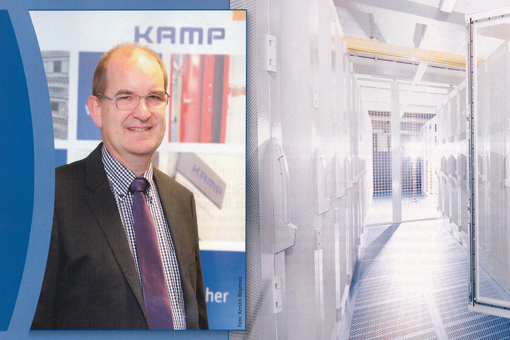 Veröffentlichung des KAMP Firmenporträts Veröffentlichung eines Firmenporträts über KAMP als IT-Infrastruktur-Dienstleister.